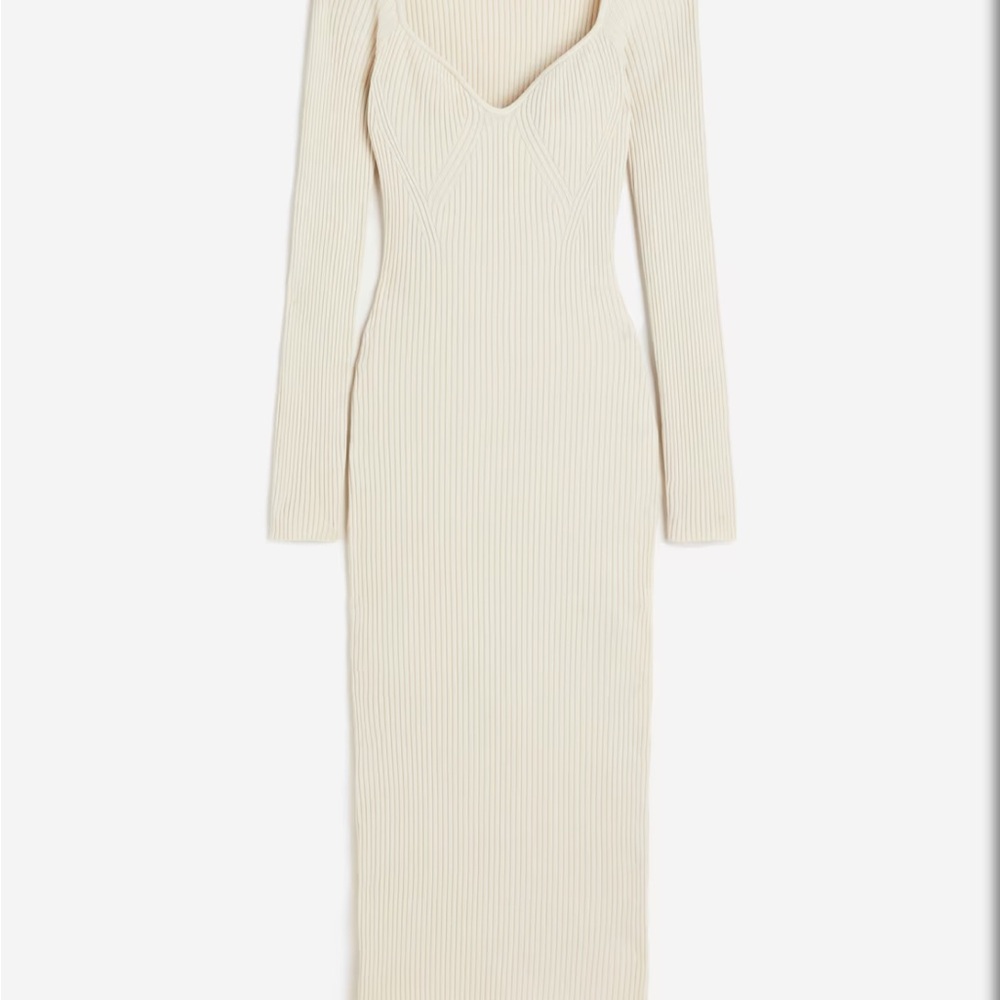 H&M rib knit dress